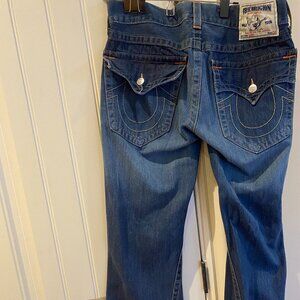 True Religion Joey Blue Jeans size 34/33